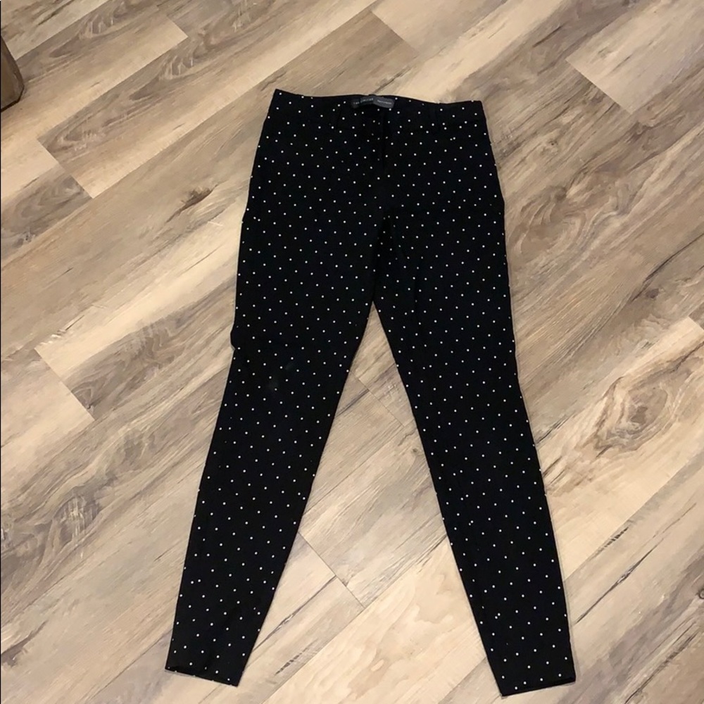 The Limited polka dot dress ankle pants